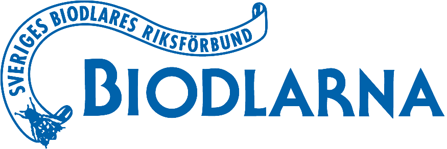 Logotyp för SVENSKA BIODLARES RIKSFÖRBUND BIODLARNA