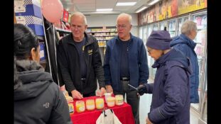 Provsmakning av honung